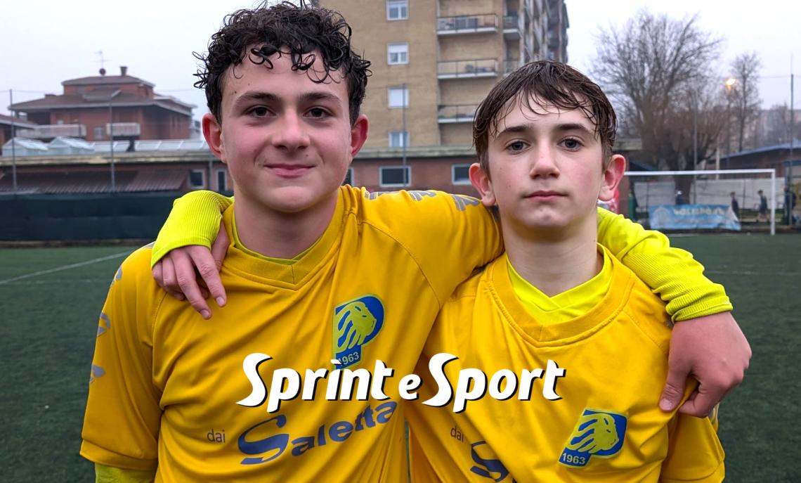 Under 14 Provinciali Torino, Girone D, Paradiso-Go Grugliasco 2-0: Daniele Gentilini e Luca Antiu, autori dei due gol