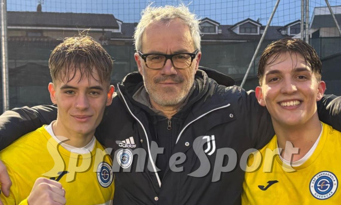 UNDER 19, CARMAGNOLA VS ATL.RACCONIGI, EDOARDO ASANACHE, MISTER POLICARO E MATTEO SARDO