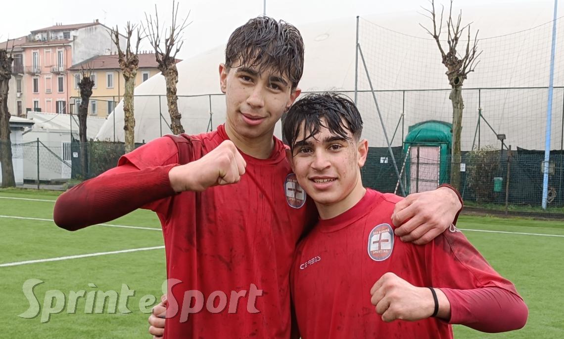 Leonardo Vesciano ed Esteban Carta; BARONA SPORTING UNDER 17 