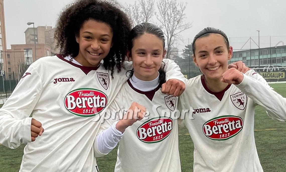 UNDER 15 FEMMINILE:  Torino-Como Women 3-1, le marcatrici Alice Maestri Narcisi, Martina Romano e Francesca Cardonati