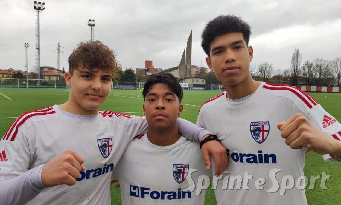 Bashmeta, Mendez, Cabrera: Real Milano