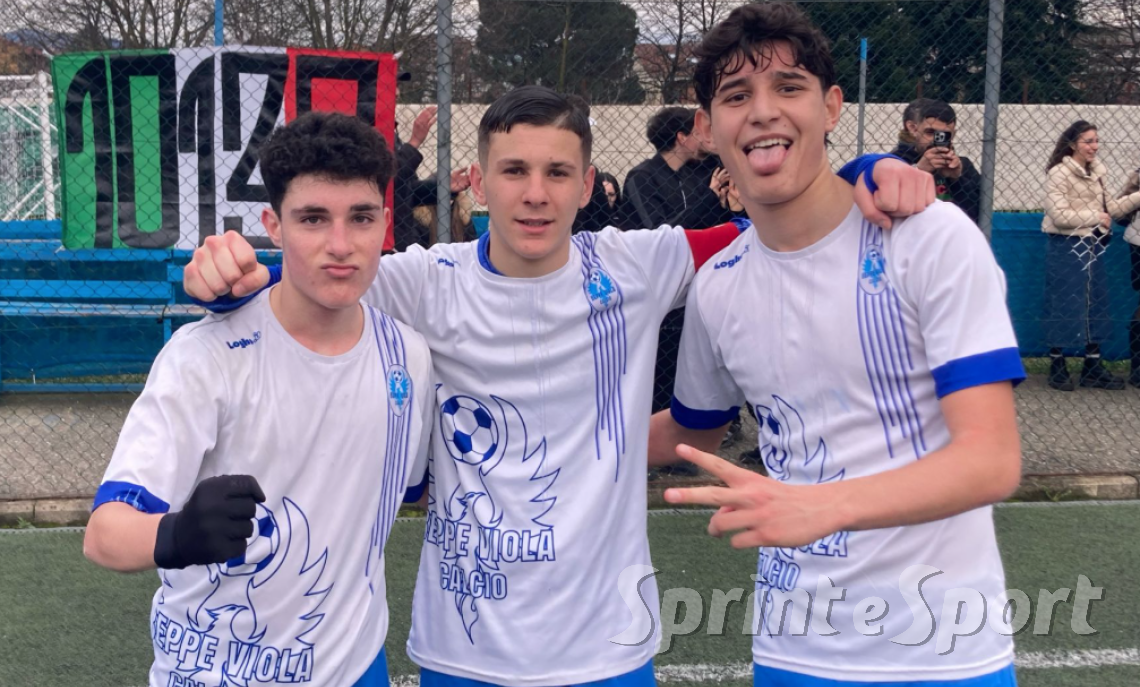 UNDER 18 &bull; Beppe Viola-Sale: Il Beppe Viola non fallisce l&rsquo;appuntamento col destino! Sale battuto di rigore e si spera ancora&hellip; In foto Federico Goria, Simone Mossucca e Alessandro Gatti