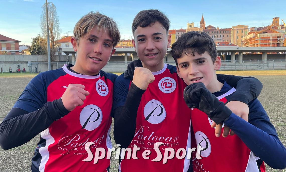 Under 15 Provinciali Piemonte, Absolute La Loggia:, in foto: Daniele Sansanelli, Francesco Battista e Christian Papalia
