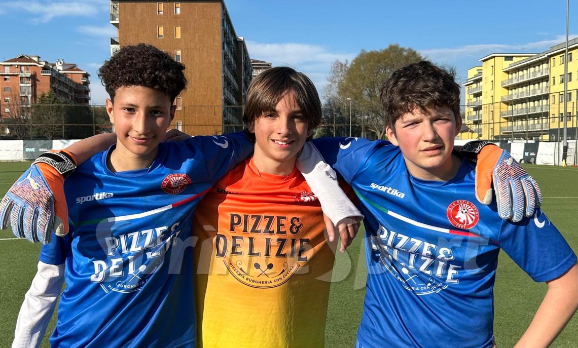 UNDER 14 TORINO RWC LUCENTO-RAPID TO 0-0 • Alì Hachmaoui, Leonardo Fali Balistreri e Leonardo Corletto sono gli eroi del match tenendo salda la porta dalle grinfie del RWC Lucento