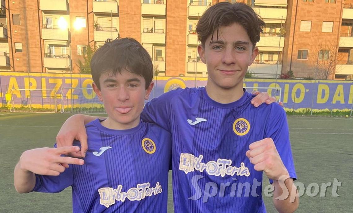 UNDER 14 VILLAPIZZONE:Alessandro Consonni, Tobia Nanetti