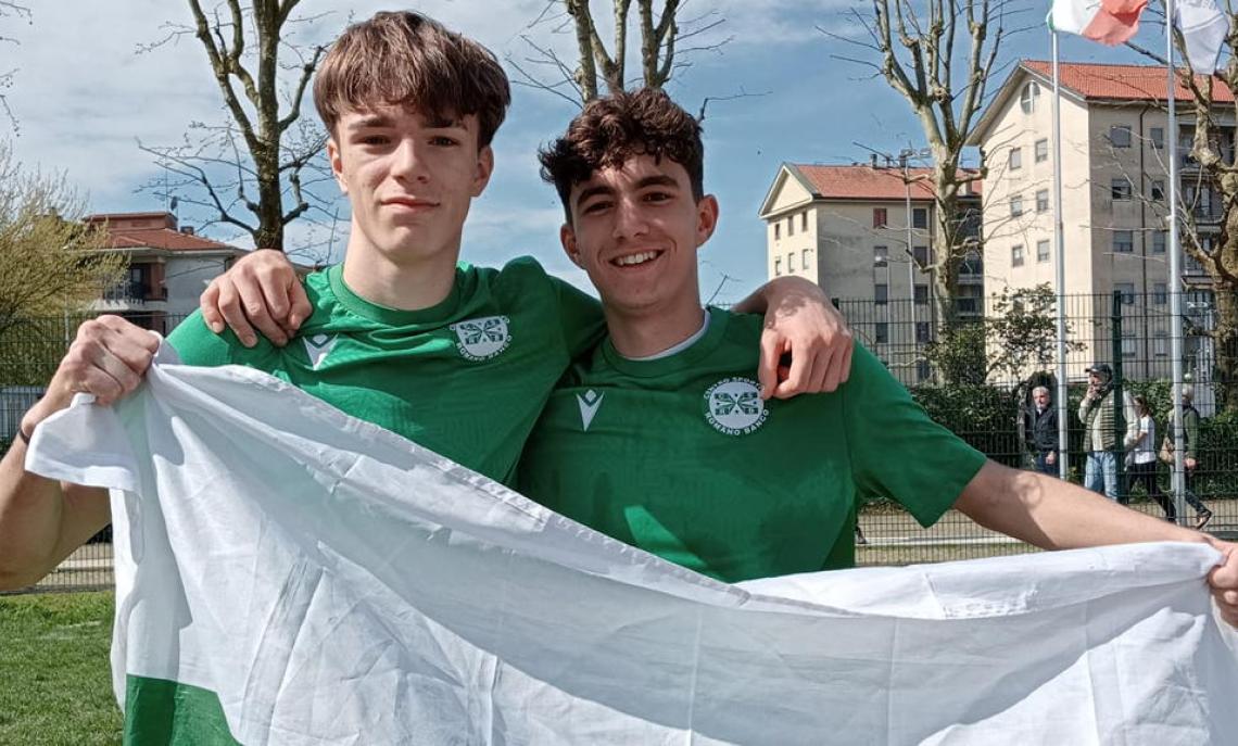 Lorenzo Corti e Gabriele Diaferia; ROMANO BANCO UNDER 17