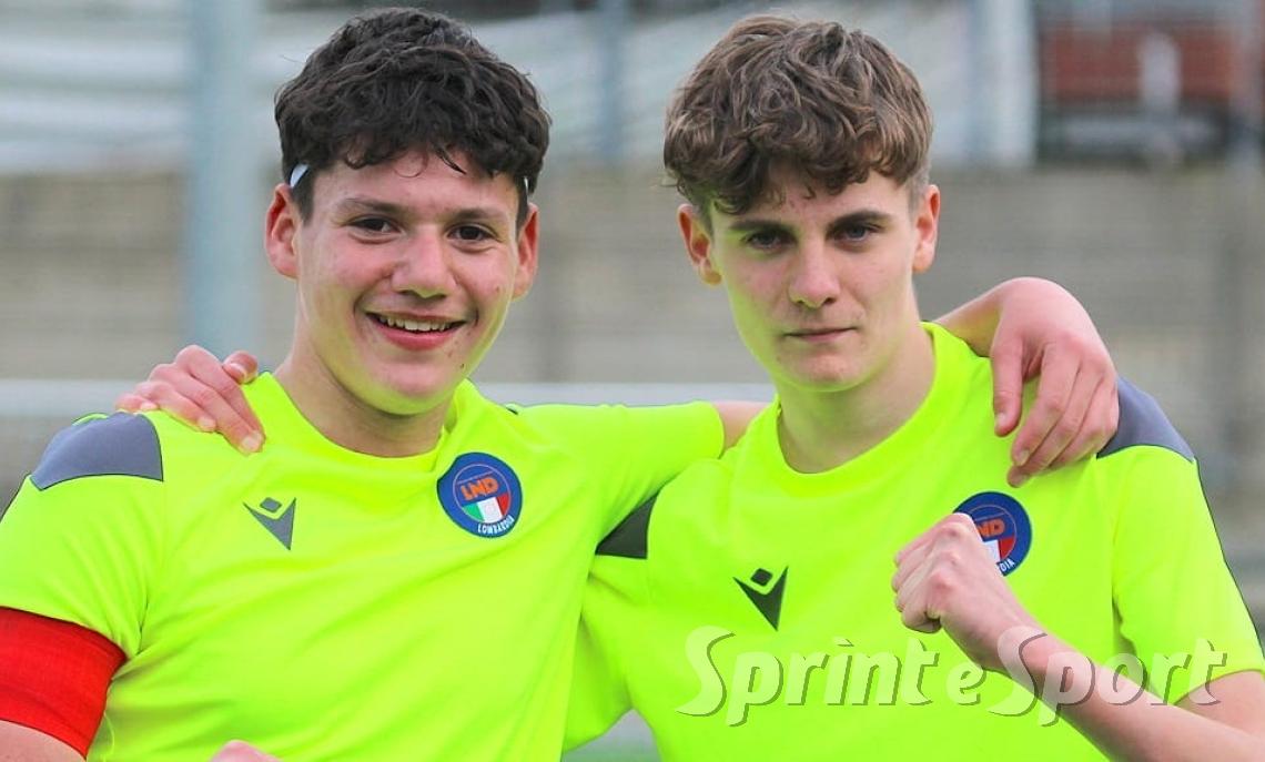 Lorenzo Pollio e Riccardo Manini • Lodi Under 15