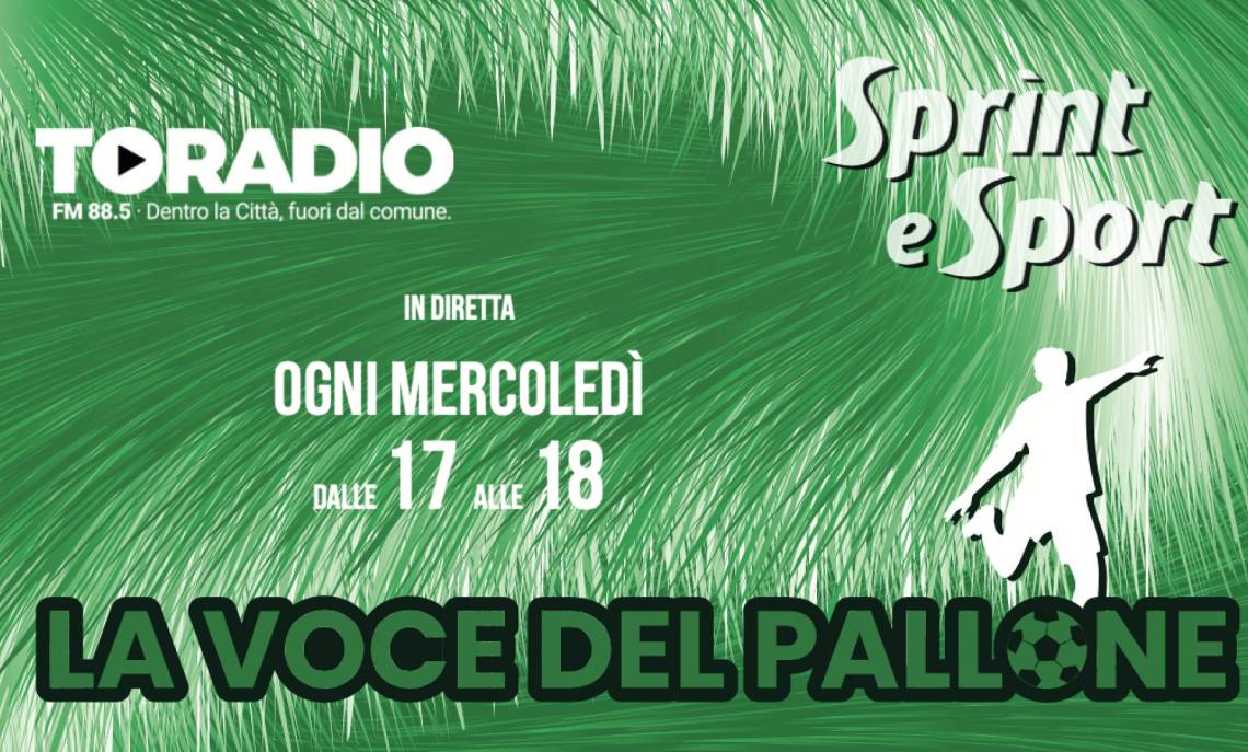 SIAMO IN RADIO! Sprint e Sport inaugura la Voce del Pallone, tutti sintonizzati su ToRadio