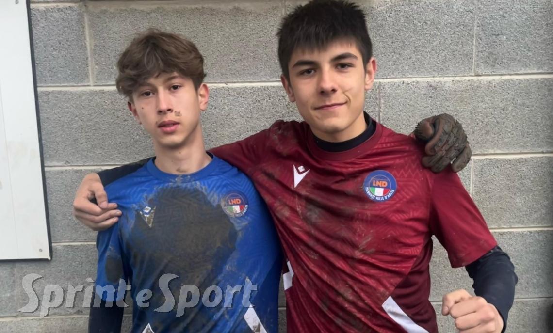 Under 14 Rappresentativa Pinerolo: Enea Rascallà e Jona Danna
