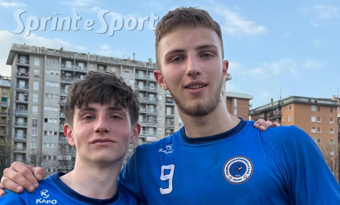 Under 17 Rondinella · Christian Faravelli e Yurii Romaniuk