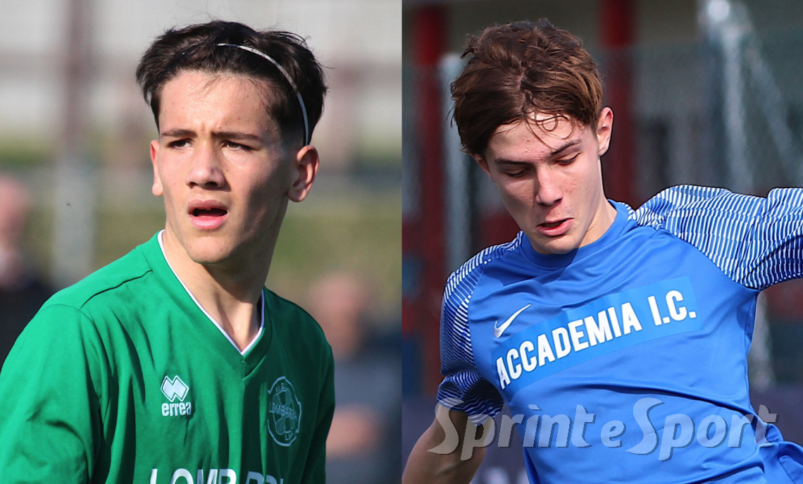UNDER 15 ÉLITE: Mirko Giordano ed Edoardo Bonzi