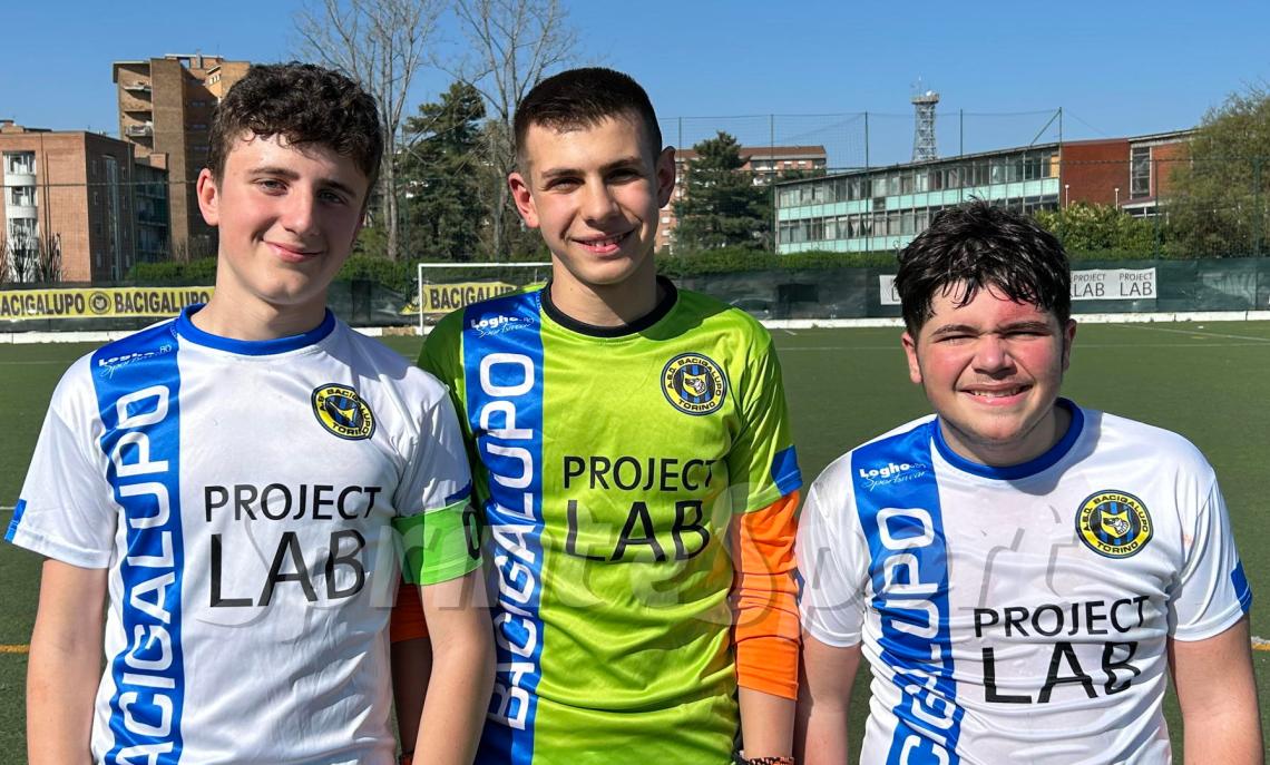 UNDER 14 TORINO ACC.BACIGALUPO-FORTITUDO CENISIA 0-0 • Il capitano Edoardo Bonato, Riccardo Biancato e Leonardo Genise sono gli eroi del match blindando la porta dalle grinfie del Fortitudo Cenisia