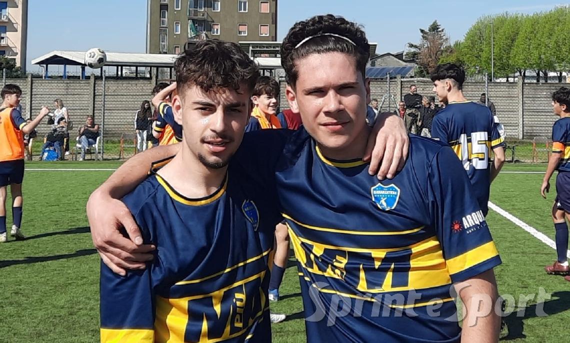 Morgan Guastamacchia, Gabriel Bozzarelli • BARANZATESE UNDER 15