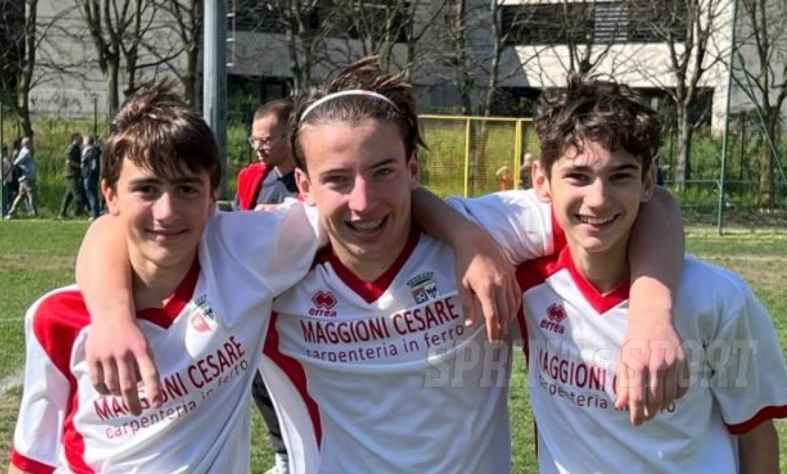 Maggi, Colombo e Luisetti, marcatori del match