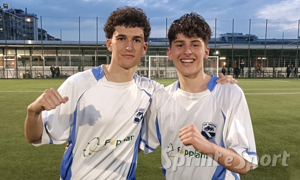 Mattia Boella e Leonardo Politan&ograve;; ORIONE UNDER 19