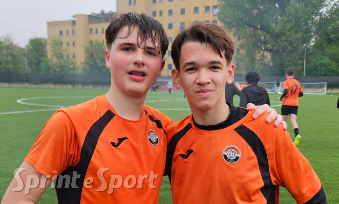 Davide Doniselli e Leonardo Asllani &bull; Ardor Bollate Under 15