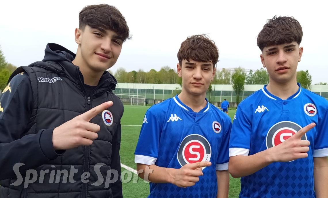 UNDER 14 ALDINI • Andrea Mazzeo, Christian Guidi e Edoardo Scarcelli