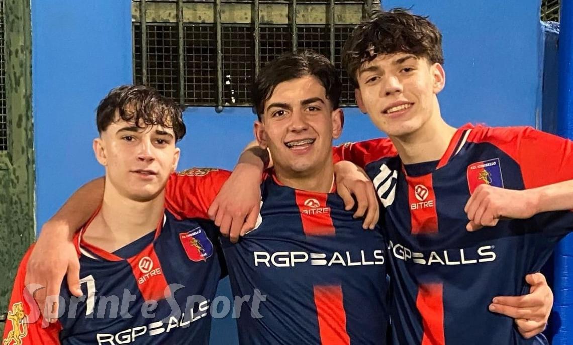 Gabriele Luigi Cogo, Diego Frigatti e Gabriele Siggillino • CINISELLO UNDER 16