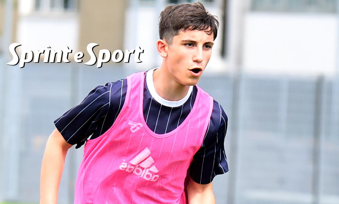 Under 14 Torneo delle Province, Torino Area Metropolitana-Cuneo, in foto Francesco Russo, esterno del Collegno Paradiso