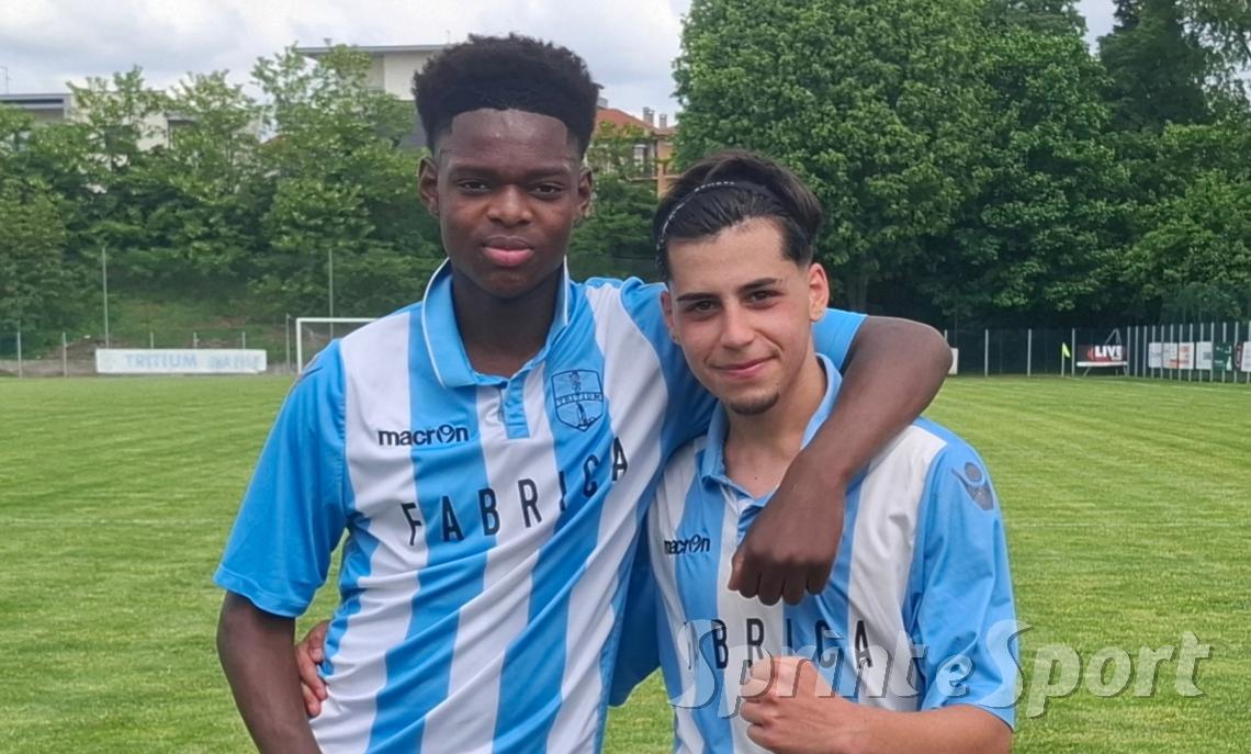 Stavola e Sanogo, i due classe 2009 che hanno guidato la squadra al pareggio