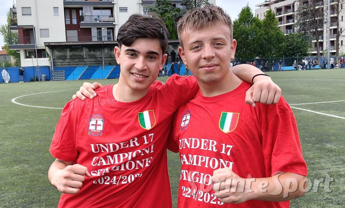 Esteban Carta e Silvio Maione; BARONA SPORTING UNDER 17