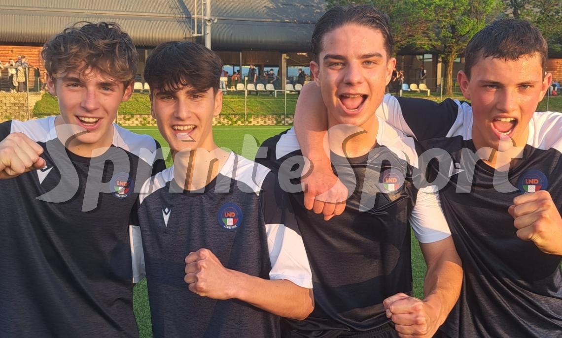 Giacomo Signorello, Federico Bollini, Christopher Elias e Morgan Longoni, RAPP COMO UNDER 17