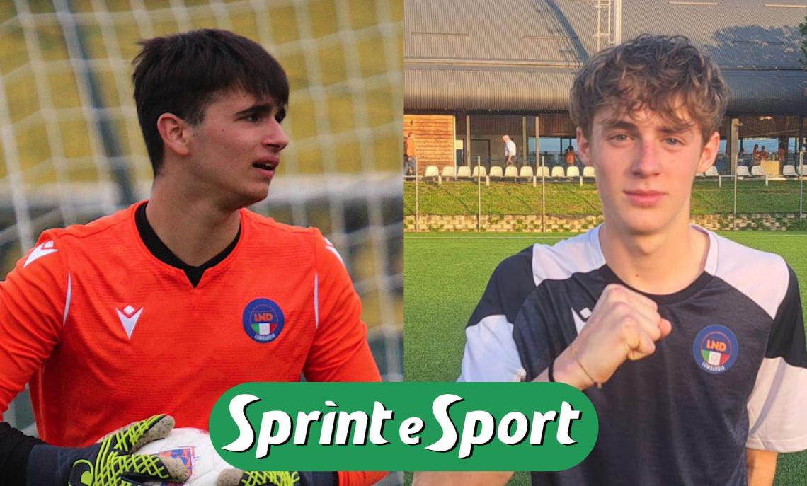 Roberto Cenerazzo e Giacomo Signorello; LODI UNDER 15 E COMO UNDER 17