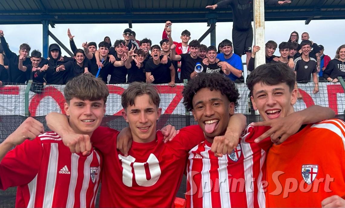 REAL MILANO UNDER 19 ELITE - Nicosia, Toniolo e Yakoua e Tasca