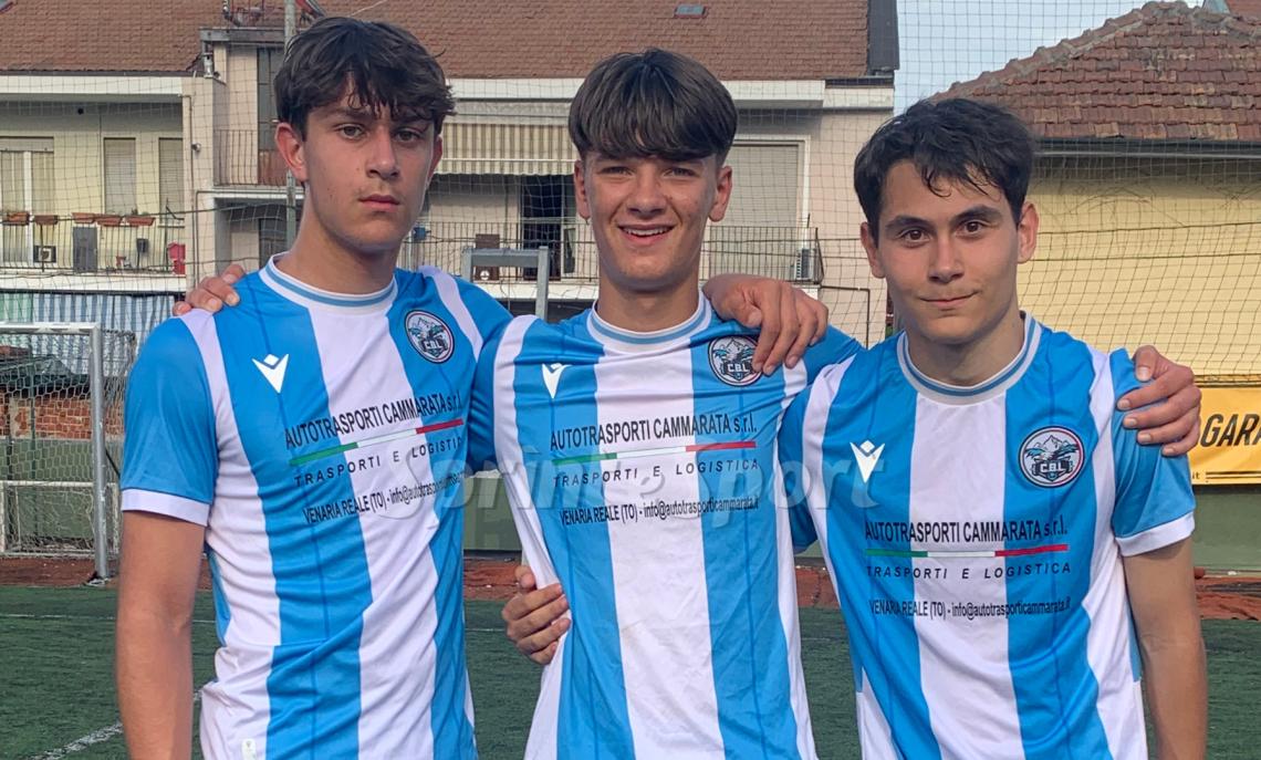 Under 16 Piemonte • Paradiso-Atletico CBL 0-3, I protagonisti del match  Manuel Bertuol, Paolo Ferrero e Riccardo Lo Bianco