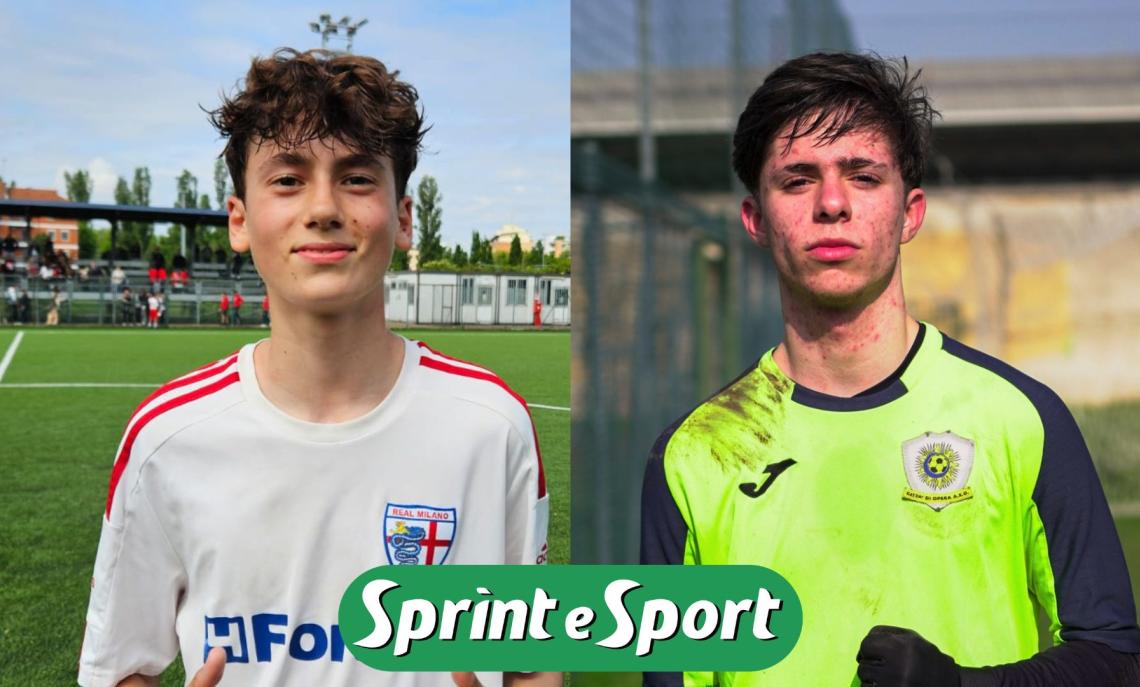Riccardo Damiani e Gaetano Ungaro; REAL MILANO E OPERA UNDER 15