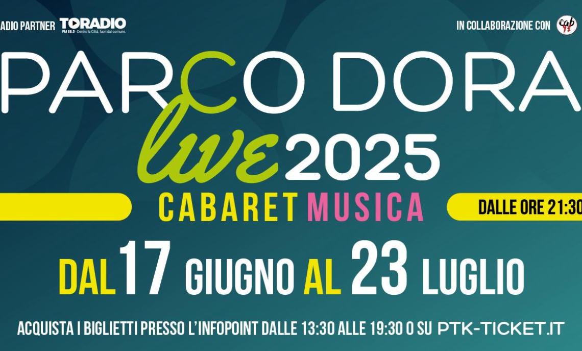 A Torino torna Parco Dora Live: 18 serate tra musica, risate e libertà d’estate