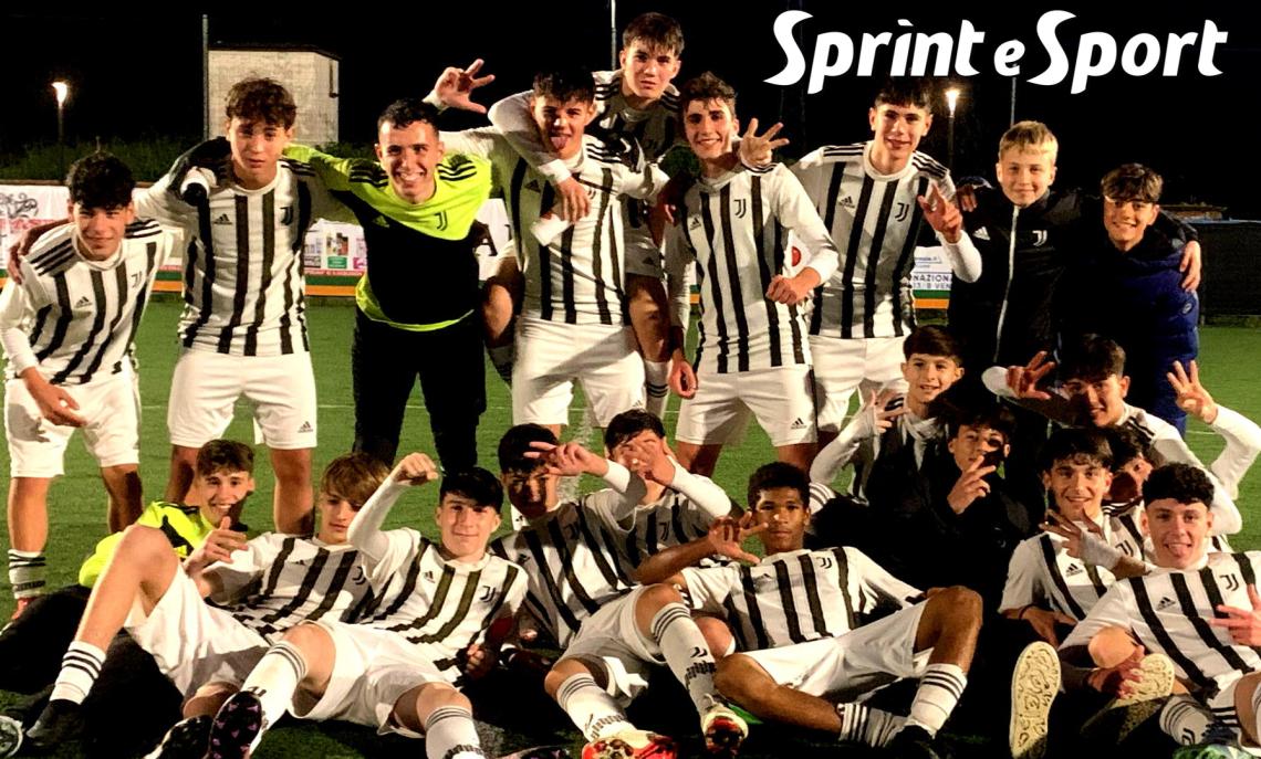 Under 15 Semifinale Regionale, Chisola-Sisport 0-3: l'esultanza bianconera a fine partita