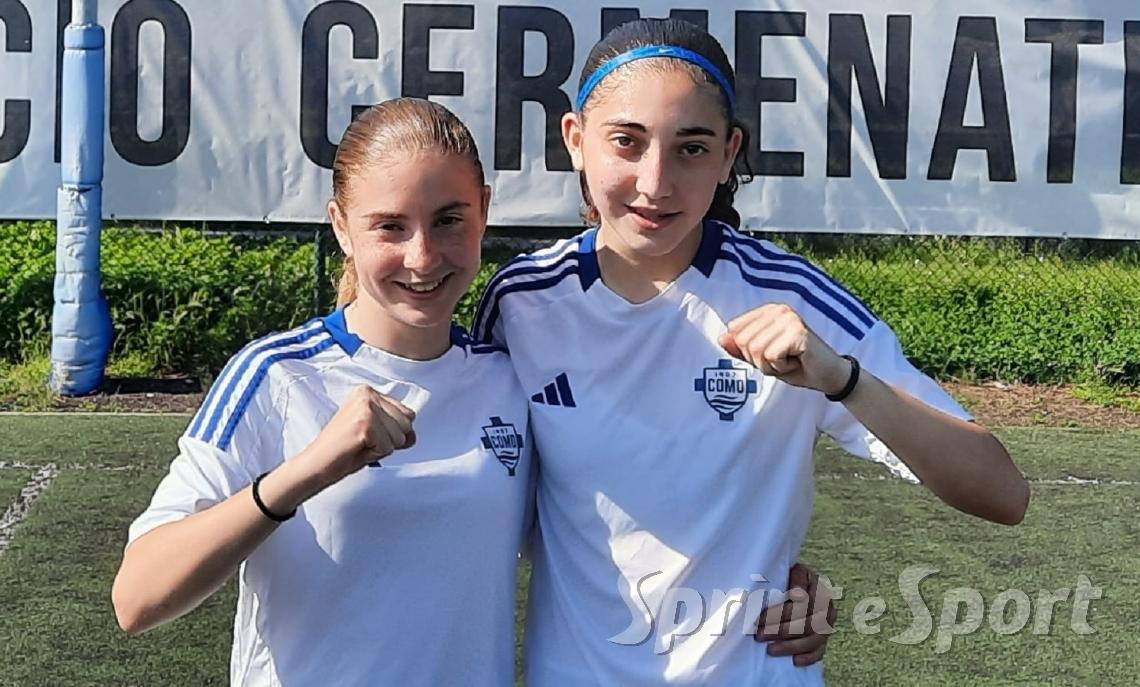 Noemi Cagliani, Eva Sonato • COMO UNDER 15 FEMMINILE