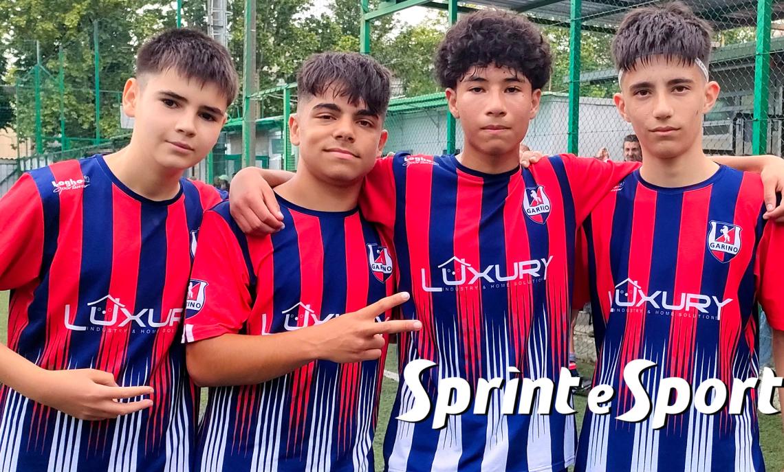 Under 14 Provinciali Torino, Girone B, San Giorgio-Garino 0-5: gli autori dei gol Kevin Conache, Alessandro Marino, Juan Osorio e Stefano Pizza