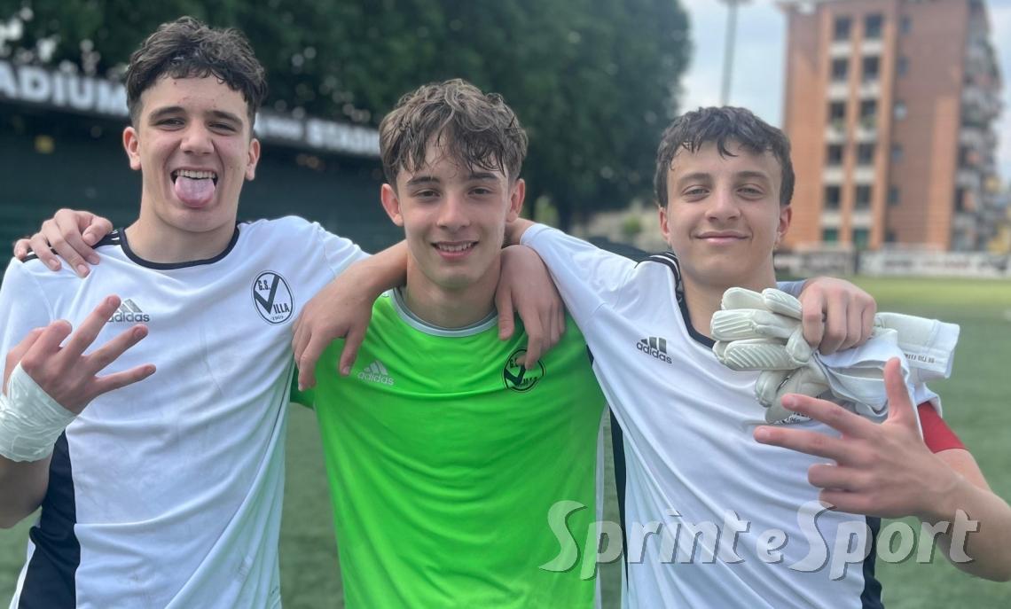 UNDER 16 VILLA • Rossi, Mella e Agresta