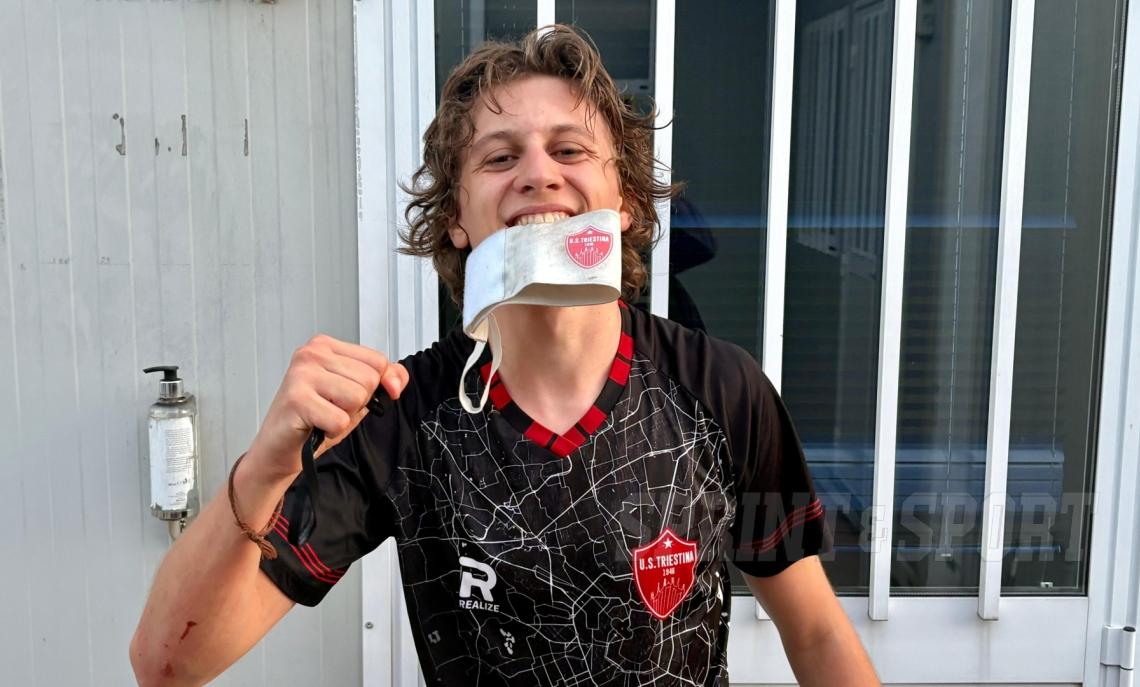 Alberto Gianola Il capitano e bomber della Triestina