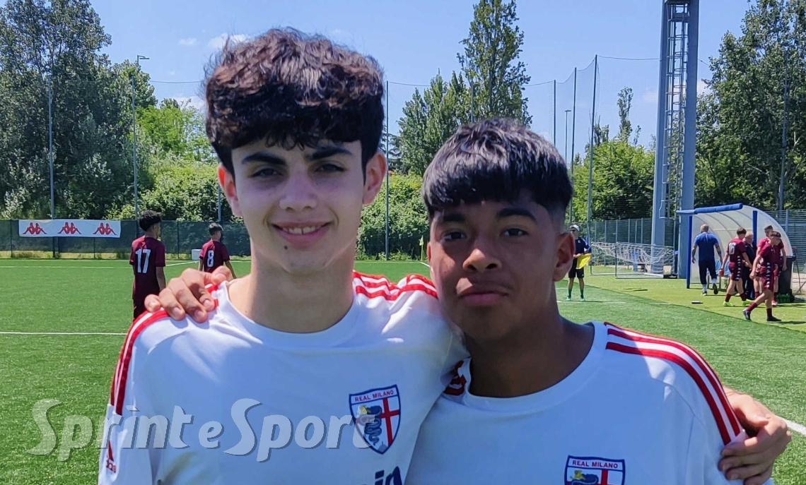 Scivales e Mendez Hernandez • REAL MILANO UNDER 15