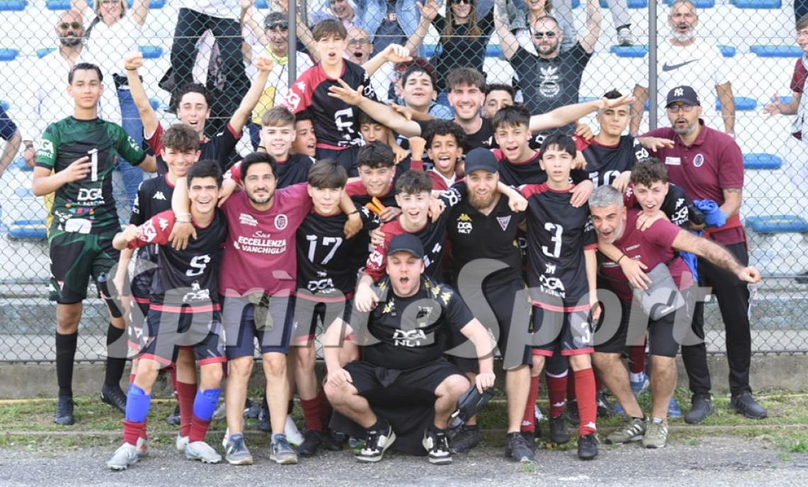Regionali Piemonte Under 14 Girone C Alpignano-Vanchiglia 1-2 • La festa granata per la conquista del campionato
