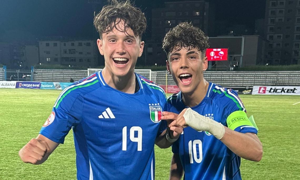 Antonio Arena e Samuele Inacio