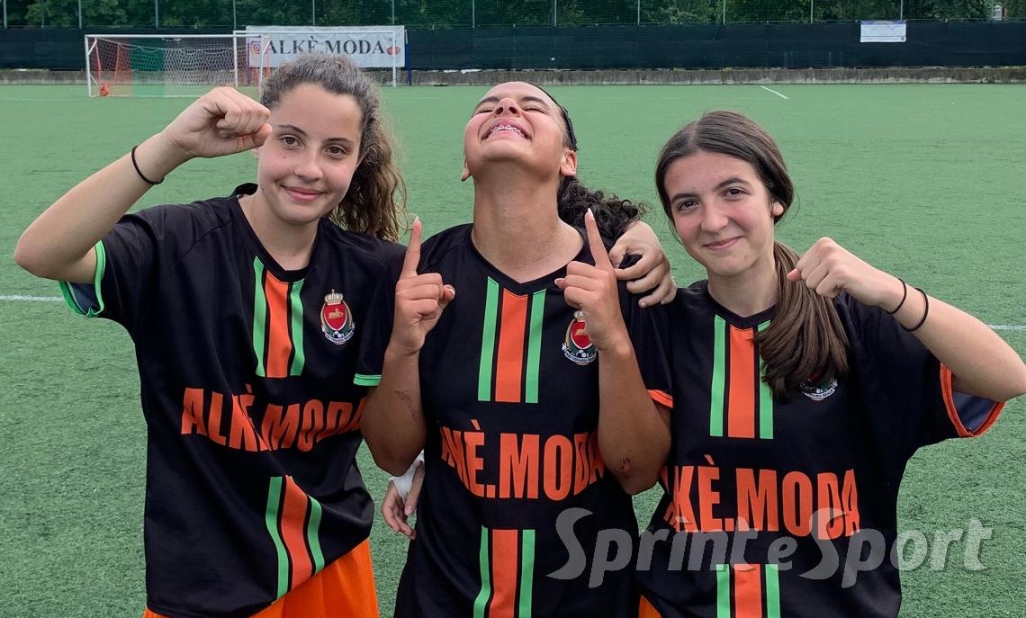 Aurora Mastellaro, Ester Maiolino, Gaia Vaccaro Venaria-Independiente 6-1 under 15 femminile