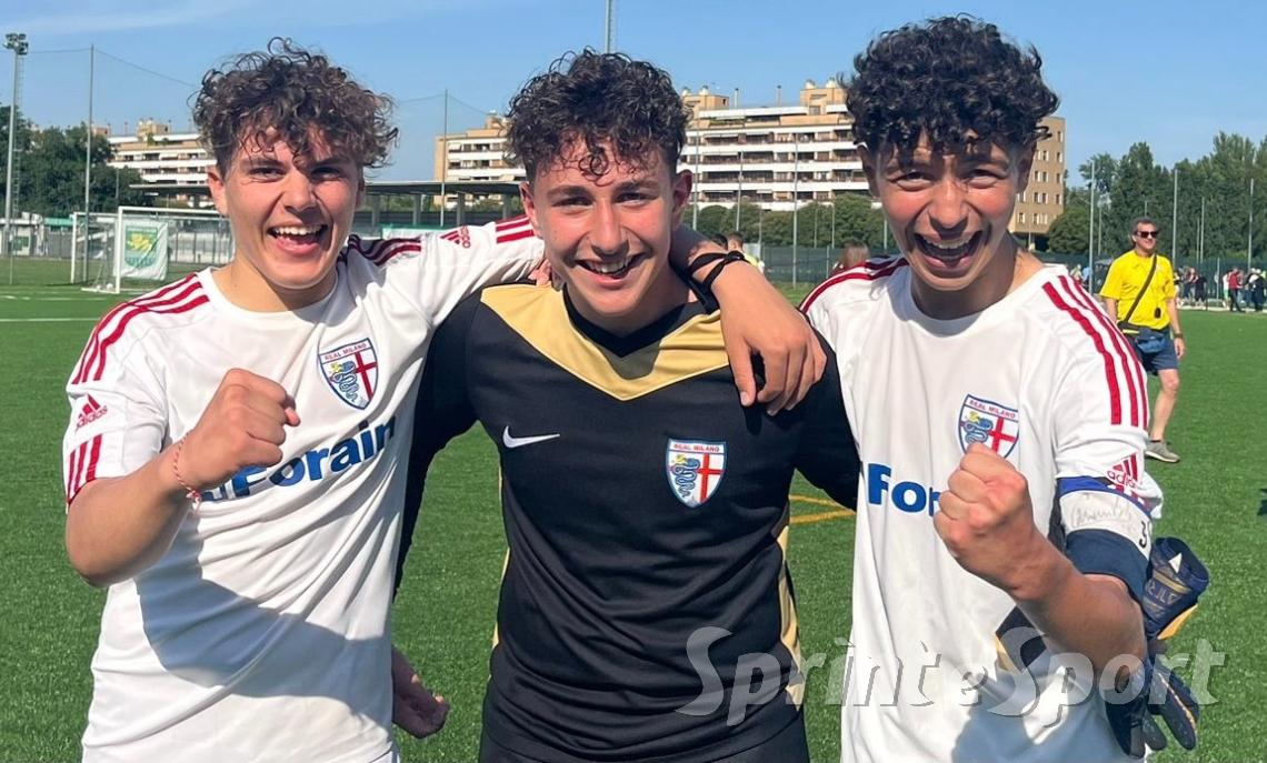 BASHMETA, AMOROSO E TORQUATO● REAL MILANO UNDER 15