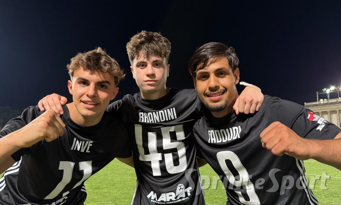 Invernizzi, Brandini e Fadoudi • MILANO FOOTBALL CUP