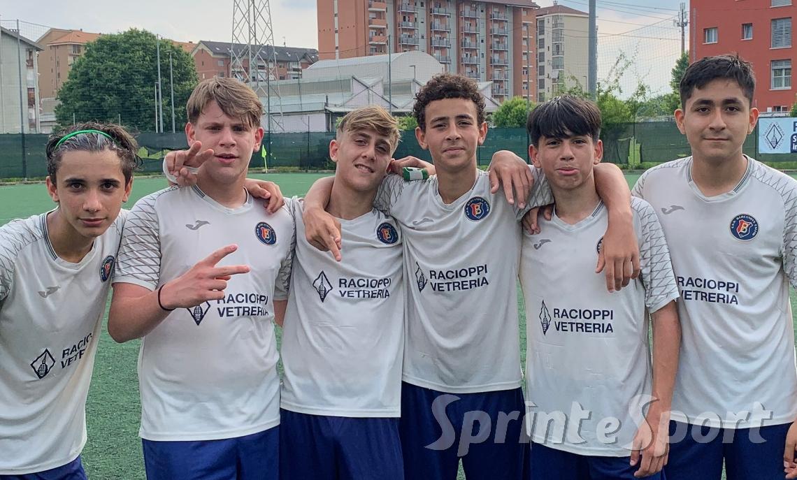 Ciranna, Addario, Bullaro, Sadraoui, Corda, Vilcamango Barcanova-Vallorco 6-1 Qualificazione Piemonte Under 14