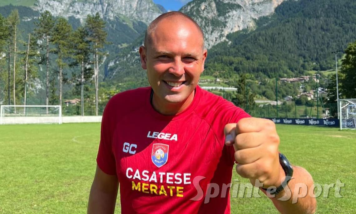 Giuseppe Commisso, allenatore della Casatese Merate