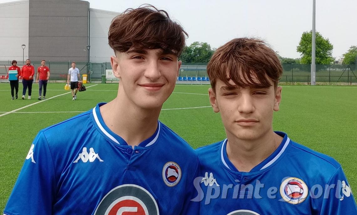 UNDER 14 ALDINI &bull; Andrea Antonio Mazzeo e Christian Guidi