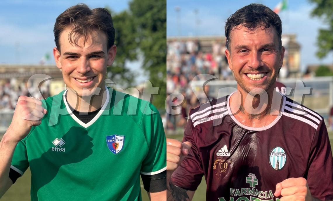 Dennis Lupu e Simone Zanellati, Besnatese e Vigevano