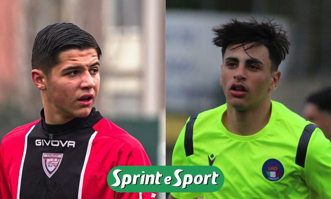 Gabriele Carino e Nur Attia; ROGOREDO, MILANESE CORVETTO UNDER 17