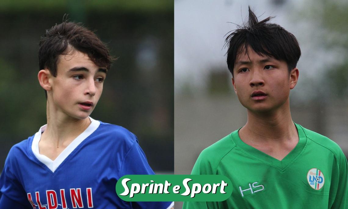 Davide Pratesi e Stefano Chen; ALDINI, AFFORESE UNDER 14