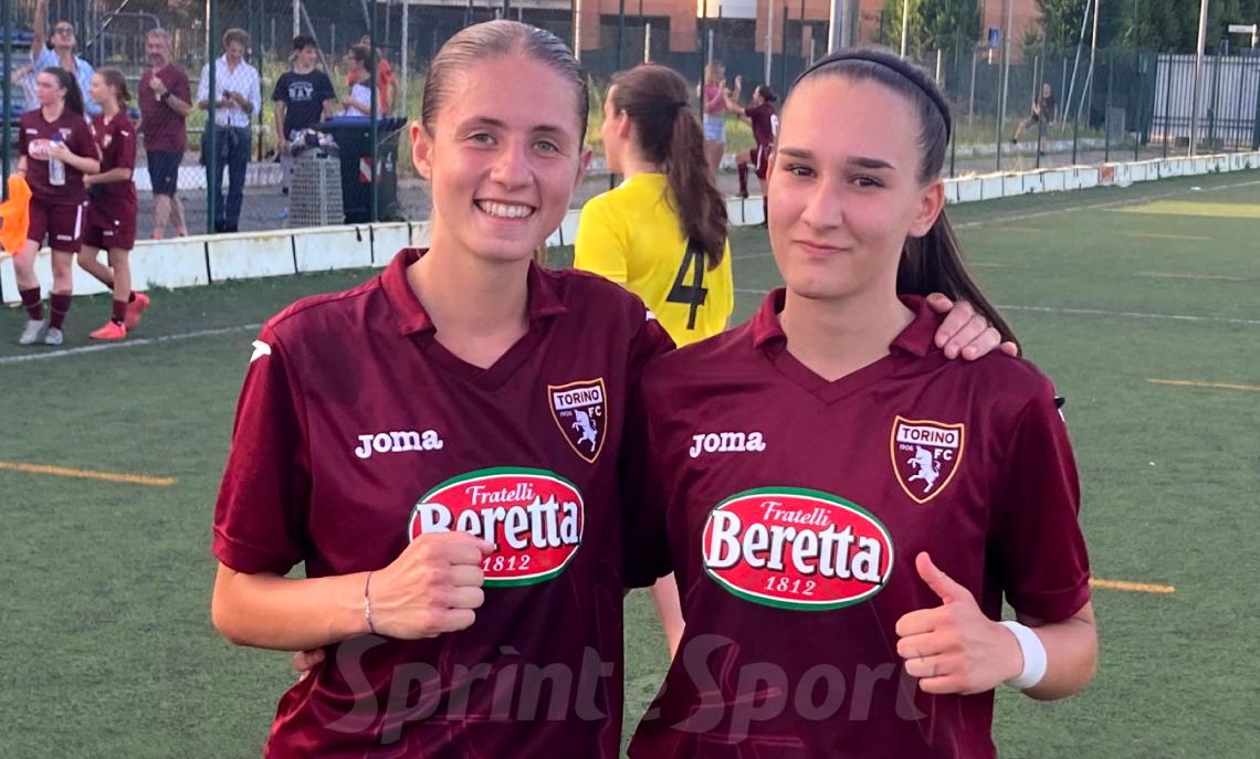 Semifinale Coppa Under 19 femminile: Torino-Cit Turin 7-0, Sofia Pierro e Giulia Rizzolo