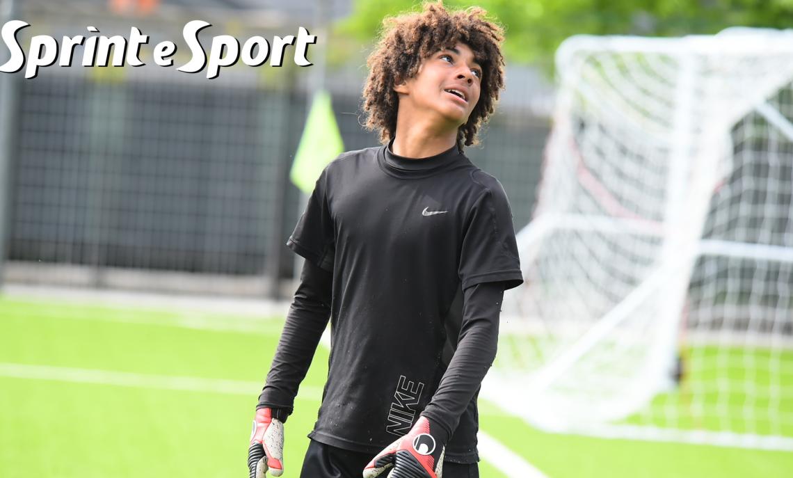 In foto Pietro Sangiorgio, portiere 2011 del San Giorgio e della Rappresentativa Provinciale di Torino